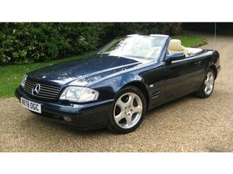 2000 mercedes benz sl320 v6 with only 28,000 miles from new a vendre