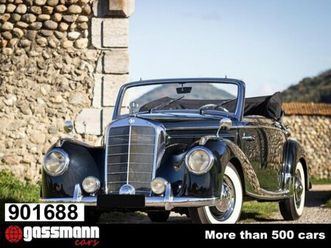 1952 mercedes-benz 220 - 220 a w187 cabriolet