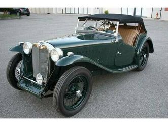 mg ta roadster d'epoca del 1937 a viadana
