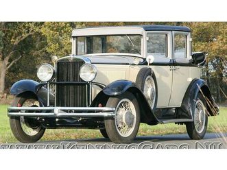 nash 1931 480-455 landaulette sedan a vendre