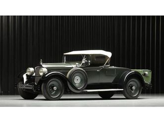 1928 packard model 6 sport roadster a vendre