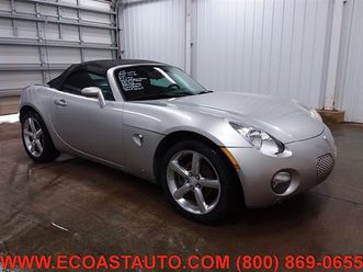 used 2009 pontiac solstice convertible w/ convenience package bedford va 24523