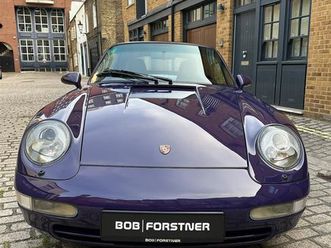 rare amaranth violet porsche 993 carrera cabriolet 1995