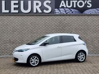 renault zoe - r110 iconic 41 kwh limitel incl. accu/navi/camera