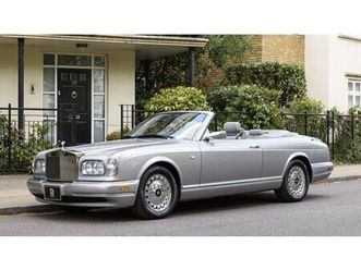 2000 rolls-royce corniche v convertible (lhd) a vendre