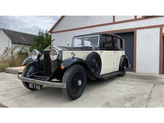 1933 20/25 hp with 4door-4light saloon a vendre
