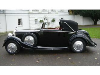 1934 rolls-royce 20/25 three position drop coupe by h.j.mulliner a vendre