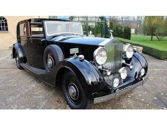 1937 rolls-royce phantom iii windovers sedanca de ville a vendre