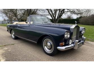1966 rolls royce silver cloud iii continental convertible a vendre