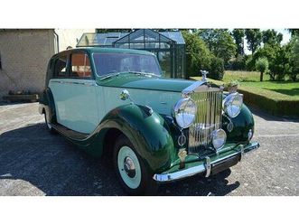 1948 rolls-royce silver wraith park ward saloon a vendre