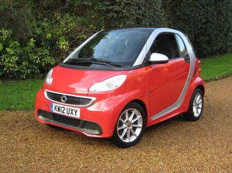 smart fortwo coupe (451) passion mhd just serviced by main agent 2012