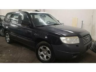 2007 subaru forester ex italian police