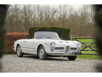 1959 alfa romeo 2000 - spider