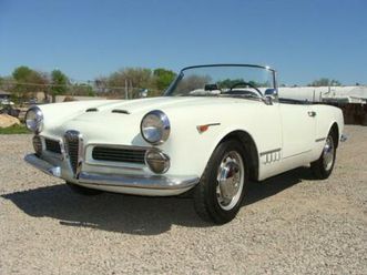 alfa romeo 2000 touring cabriolet - 1961