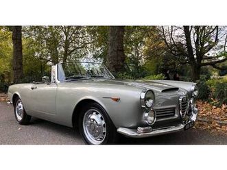 1964 | alfa romeo 2600 spider