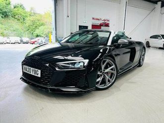 2020 audi r8 5.2 fsi v10 performance spyder