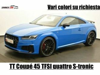 tt 3ª serie tt coupé 45 tfsi quattro s tronic