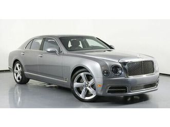 2017 bentley mulsanne speed