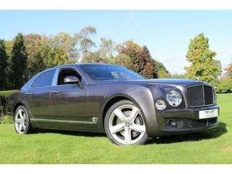 bentley mulsanne v8 speed 6.8 petrol