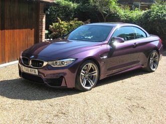 bmw m4 dct in rare individual purple silk 2016