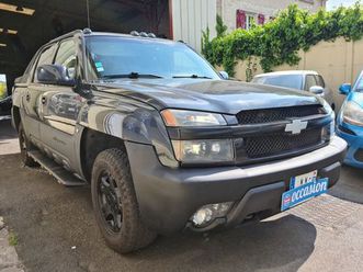 chevrolet avalanche 4x4 pick up 5.3 v8 vortec ethanol