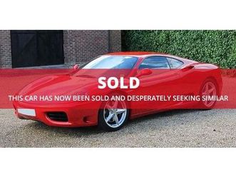 sold - ferrari 360 f1 (uk rhd)