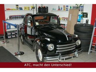 fiat topolino 500 faltdach, komplett restauriert