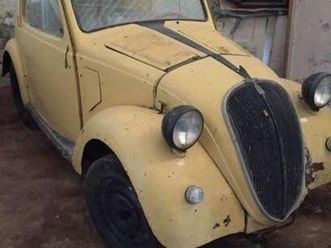 fiat topolino 500a clásico italiano descapotable de 1937 - fiat 500a