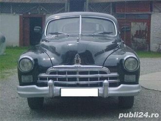 limuzina de epoca 1952 gaz 12 zim cu locuri de bodyguard, restaurata