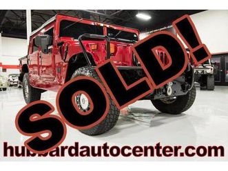 used 2006 hummer h1 alpha 4-passenger open top alpha