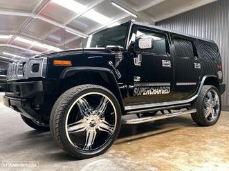 hummer h2 533cv supercharged 6.0 v8 luxury