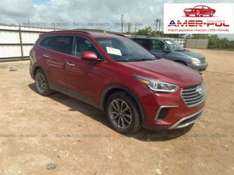 hyundai santa fe 2017, 3.3l, po gradobiciu warszawa