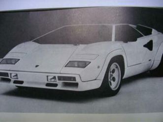 ② autos countach lp 400 s rare — lamborghini — 2ememain
