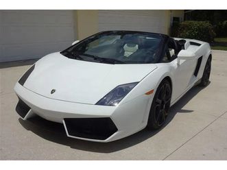 2013 lamborghini gallardo lp550-2 spyder roadster