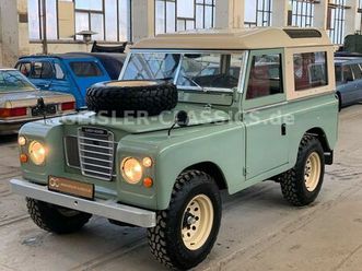 land rover serie iii s3 lr88 neuaufbau *kundenwunsch*