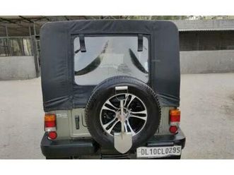 mahindra thar crde 4x4 bs iv 2018