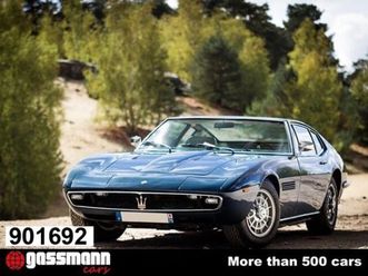 1968 maserati ghibli - ghibli 4.7l, originalzustand- typo am115