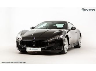 2014 maserati granturismo - maserati granturismo sport // 32k miles // nero carbonio // neptune alloys