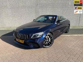 mercedes-benz c-klasse cabrio - 220 d premium plus pack amg-pakket | bovag-garantie | apk bij aflevering | bomvol opties |