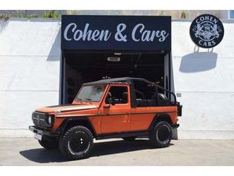 mercedes-benz clase g 230 ge capota