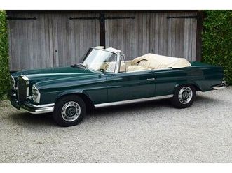 mercedes 220 seb cabriolet - 1963