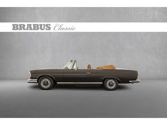 mercedes-benz 280 se 3.5 cabriolet brabus classic