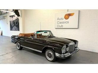 mercedes-benz se 3.5 cabrio - restauriert - wie neu