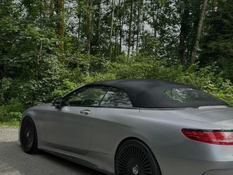 s 63 amg cabriolet 4matic speedshift mct