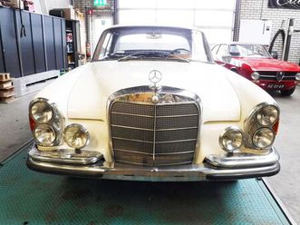mercedes 300se coupe white w112