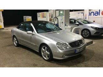2003 mercedes-benz clk 2.6 clk240 avantgarde cabriolet auto