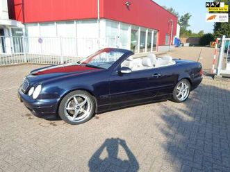 mercedes-benz clk-klasse cabrio - 320 elegance automaat bomvol extra's ( evt hardtop los erbij te koop )