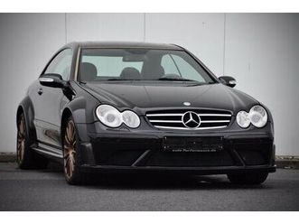mercedes-benz clk 63 amg coupe black series paket