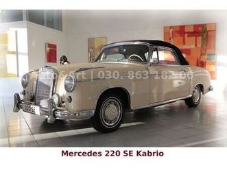 mercedes-benz 220 se ponton cabriolet
