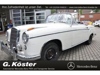 mercedes-benz mb 220 s ponton cabrio